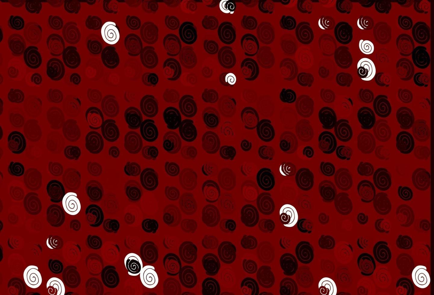 Light Red vector template with liquid shapes.