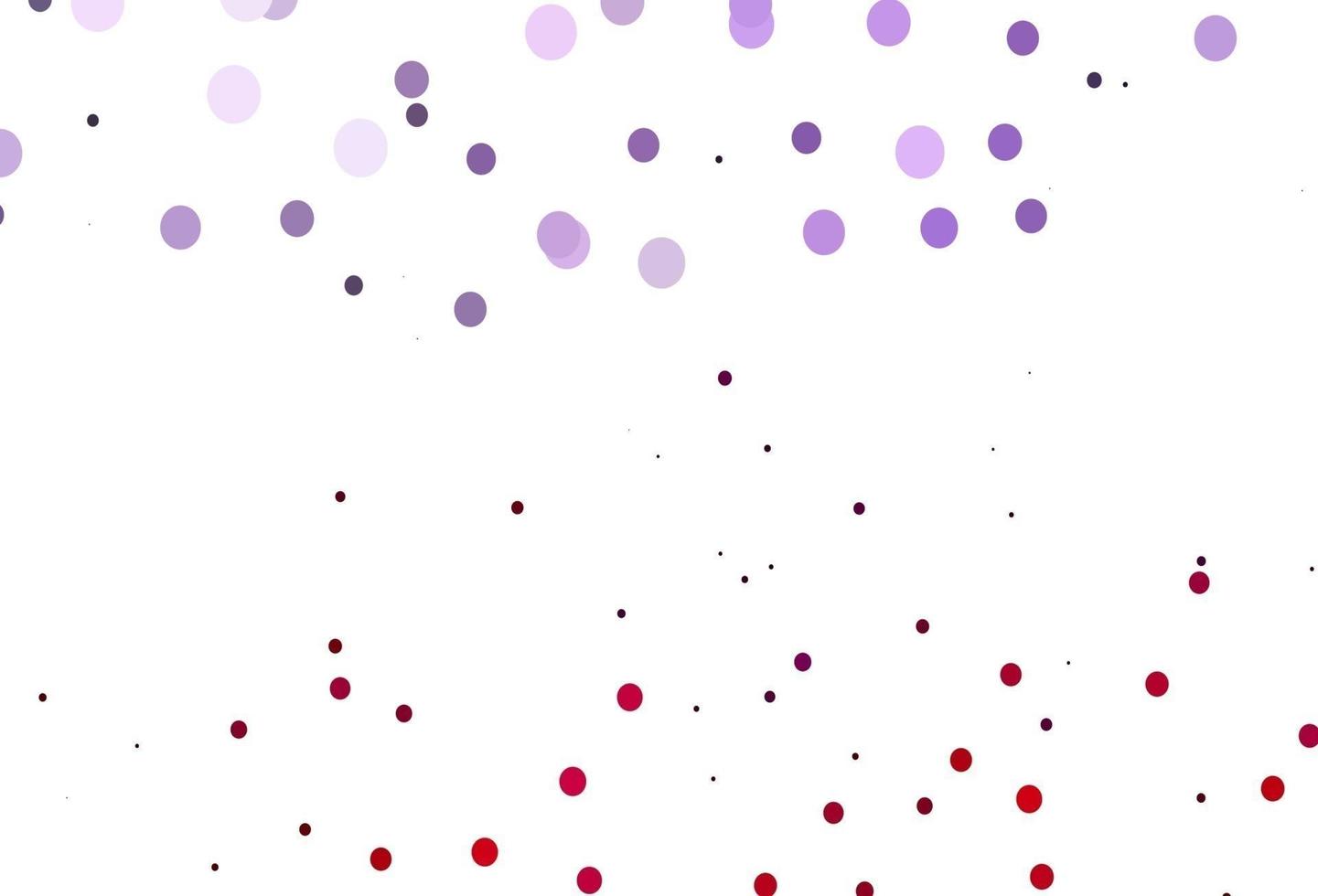 Light Purple vector cover with spots.