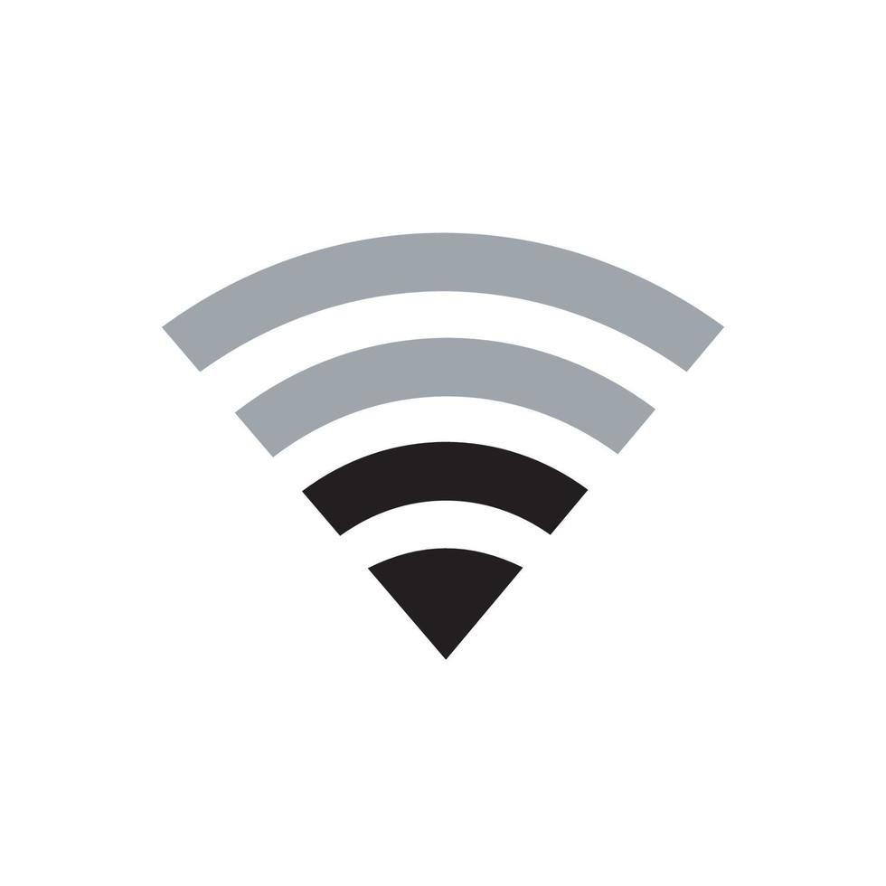 iconos de señal. señal de red o icono de Internet. iconos de tecnología inalámbrica. iconos wifi. intensidad de la señal wifi. ondas de señales de radio y rayos de luz, radar, wifi, antena y símbolos de señal de satélite vector