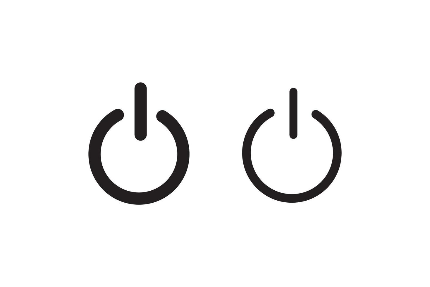 Vector shut down icon. Black icon. Modern flat design vector illustration, quality concept for web banners, web and mobile applications, infographics. Vector icon isolated on gradient background