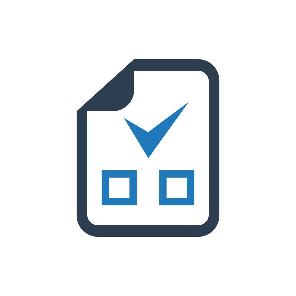 Tasks done icon, business task list icon vector