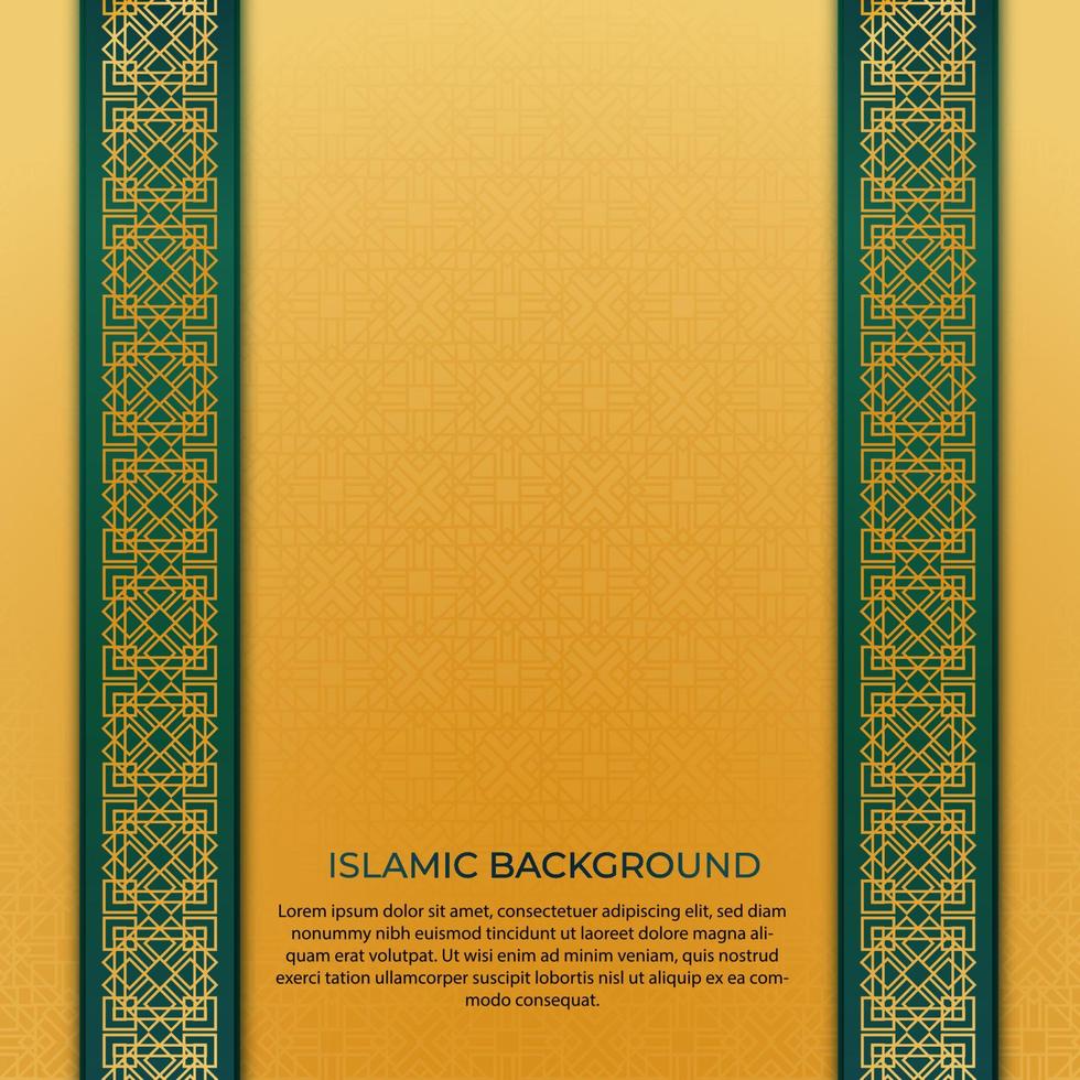 islamic background vector illustration