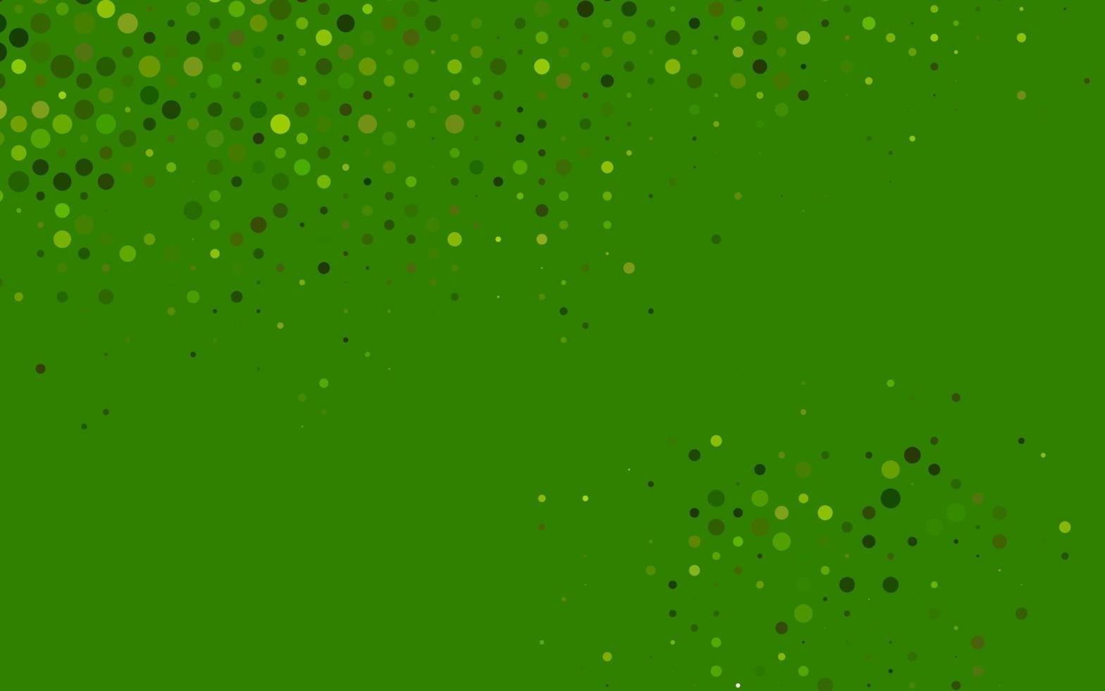 textura de vector verde oscuro con discos.