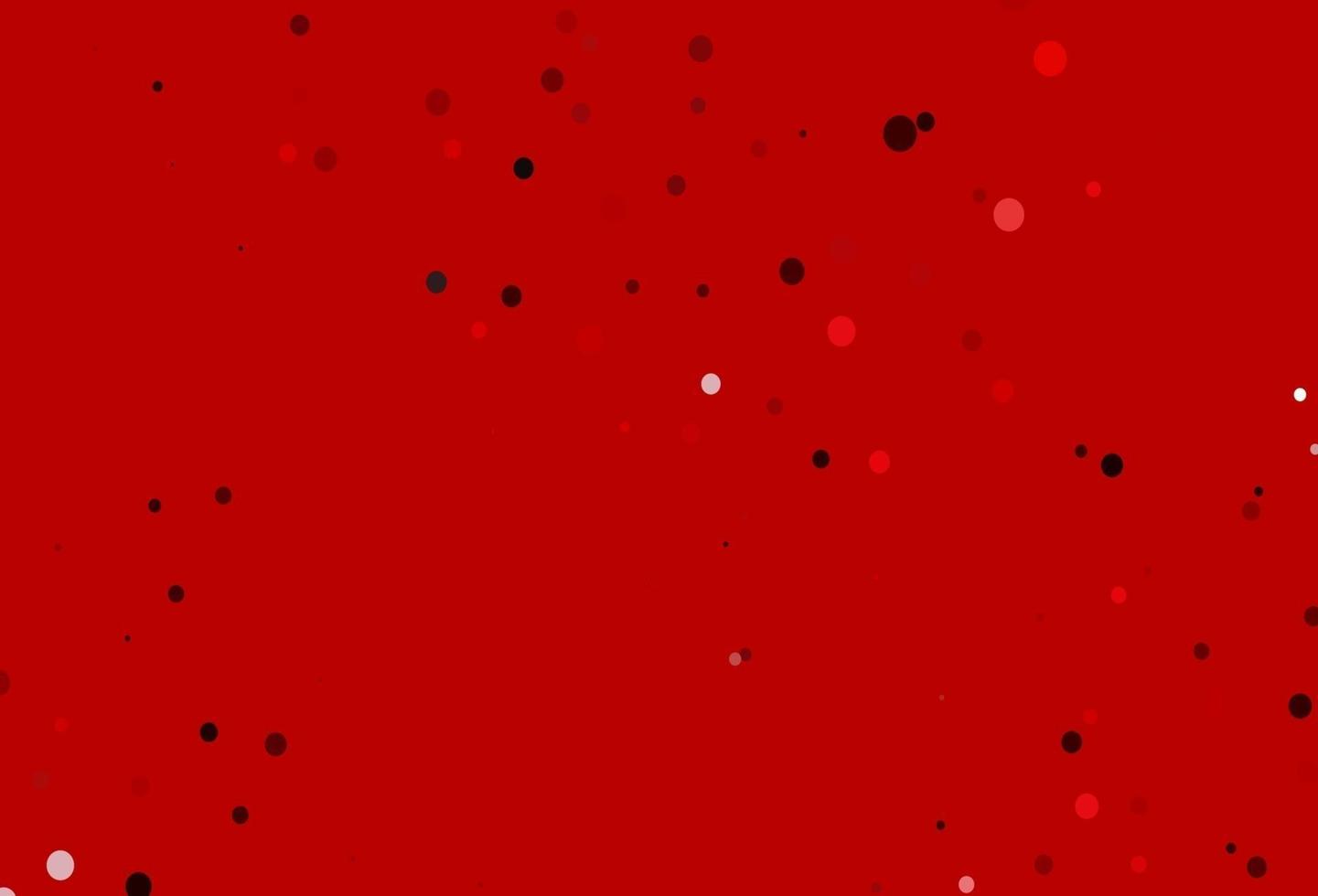 Light Red vector layout with circle shapes.