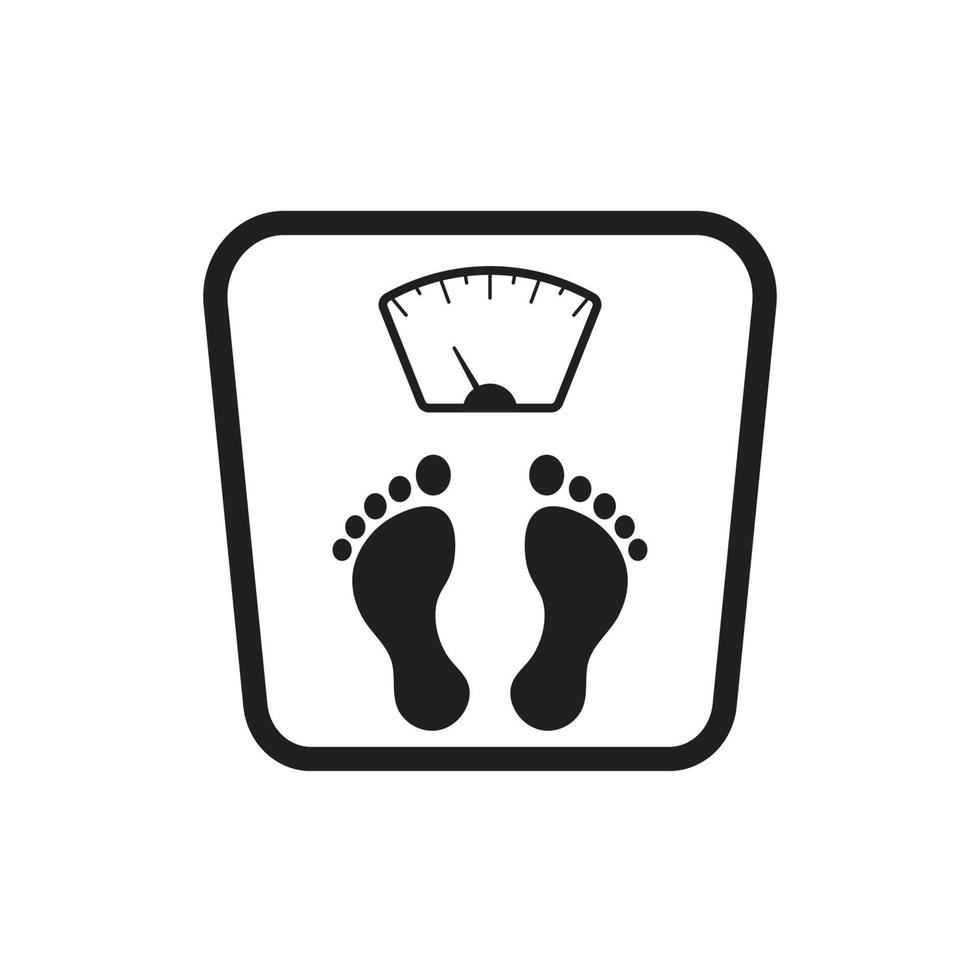 Diet scale icon vector, from fitness, health, activity icon, sports icon vector