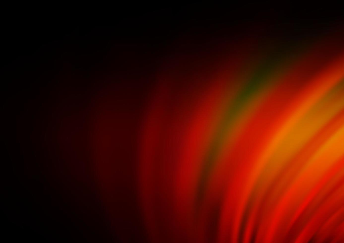 Dark Red, Yellow vector backdrop with bent lines.