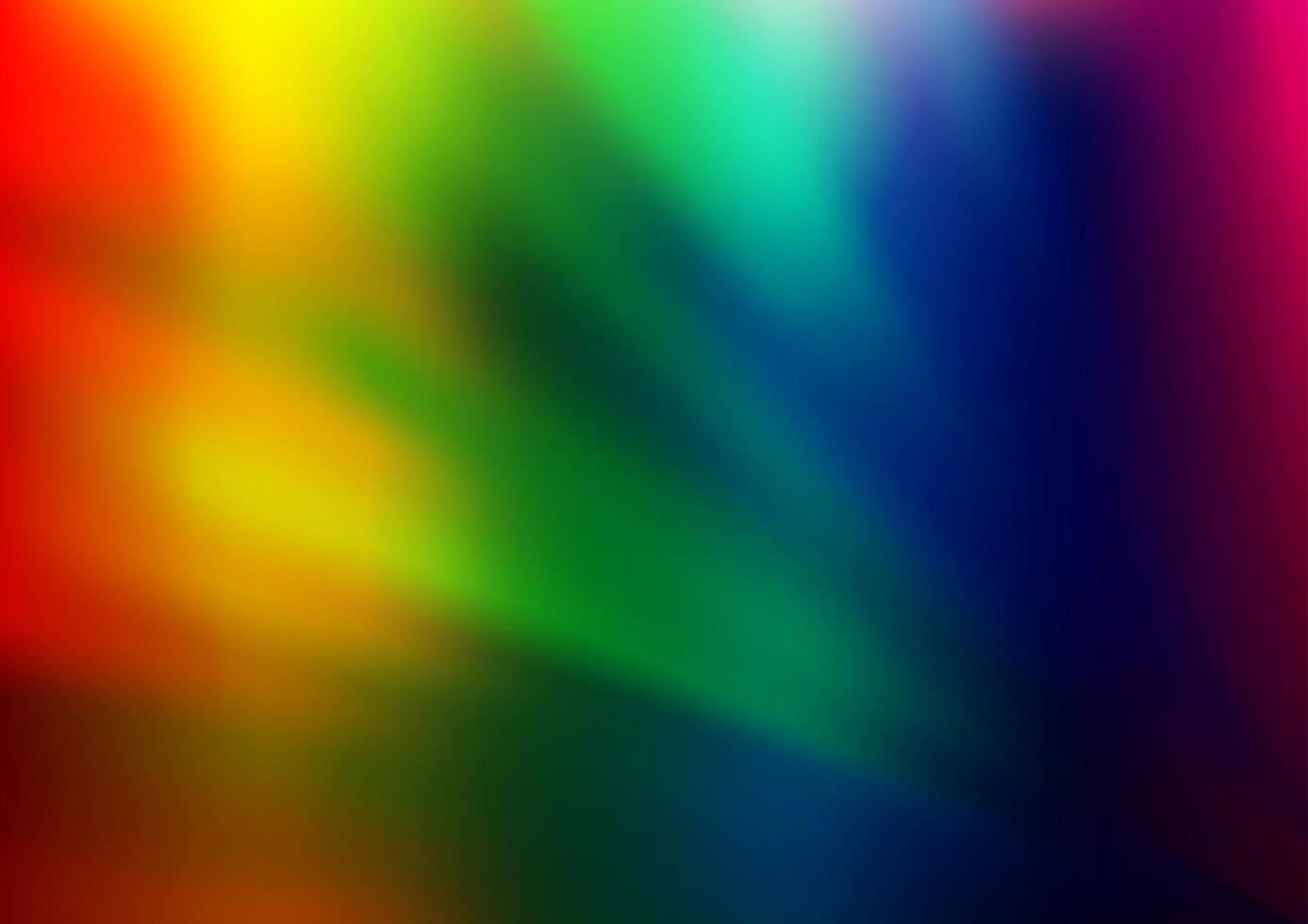 Light Multicolor, Rainbow vector blurred bright template.