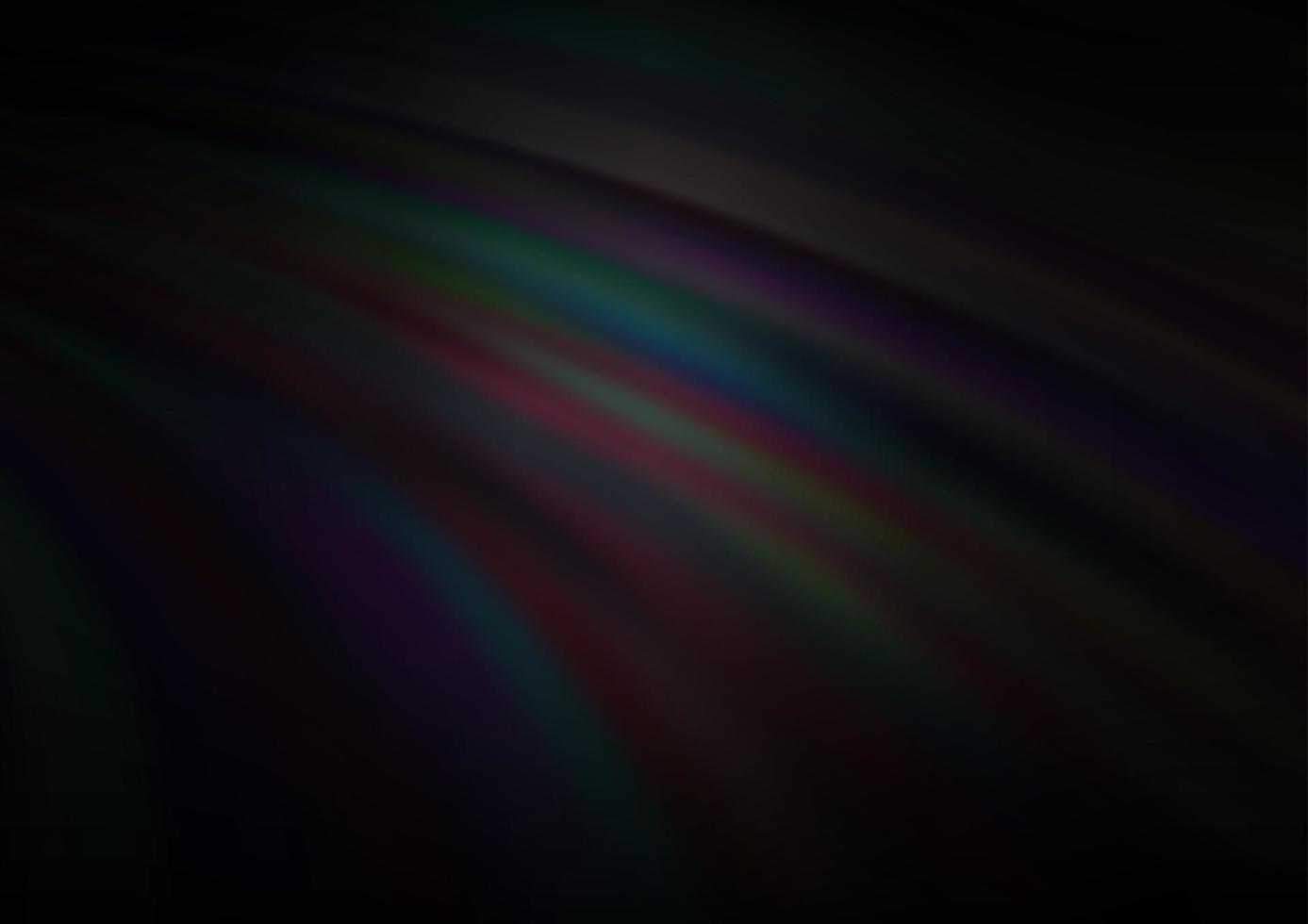 Dark Silver, Gray vector background with bent lines.