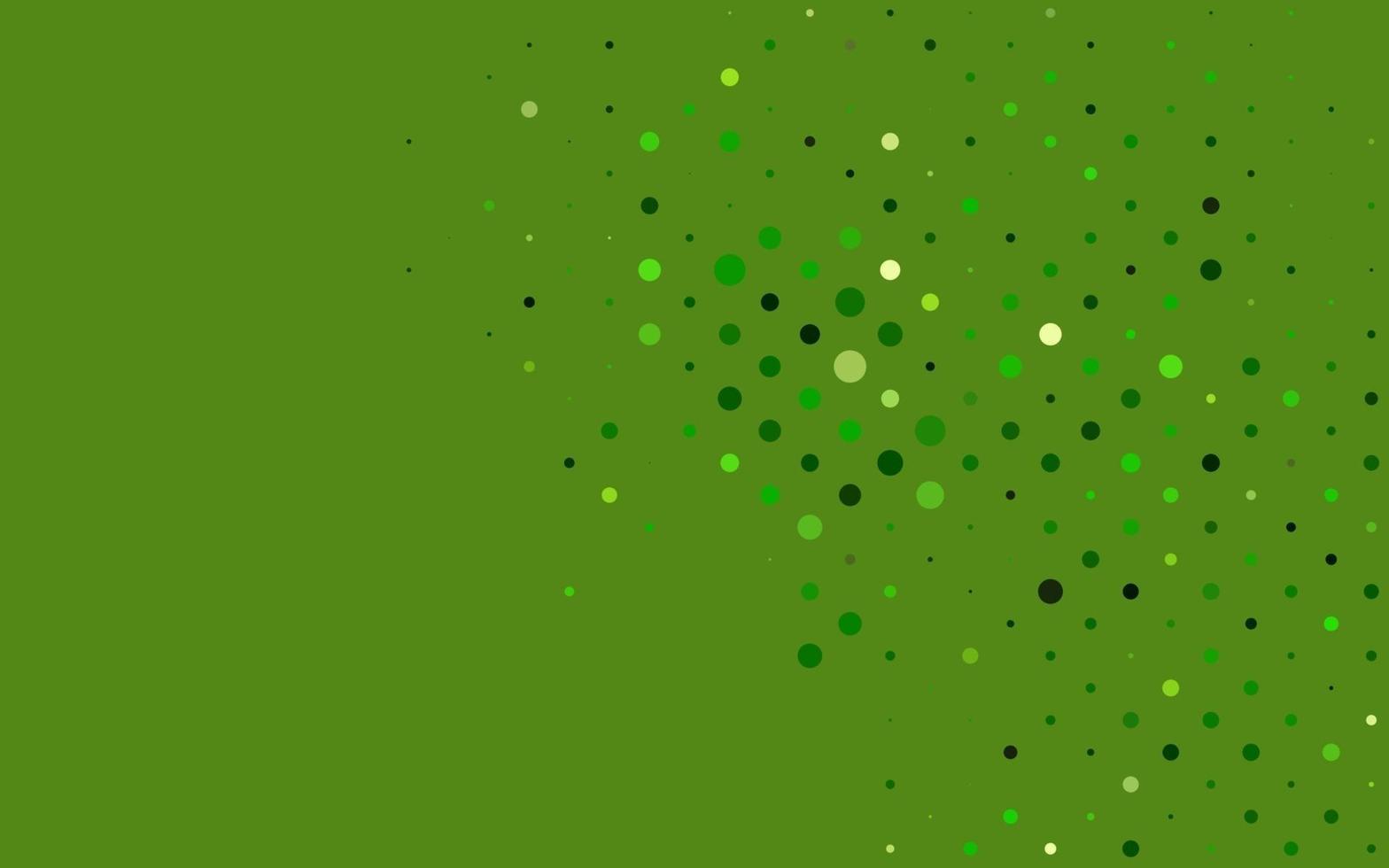 Light Green vector backdrop with dots.