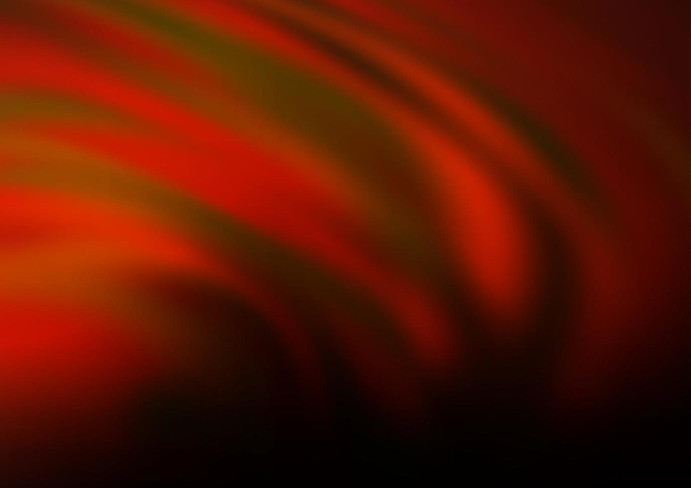 Dark Orange vector blurred bright template.