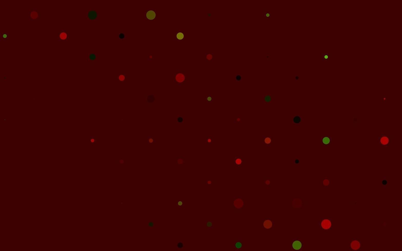 Light Green, Red vector template with circles.