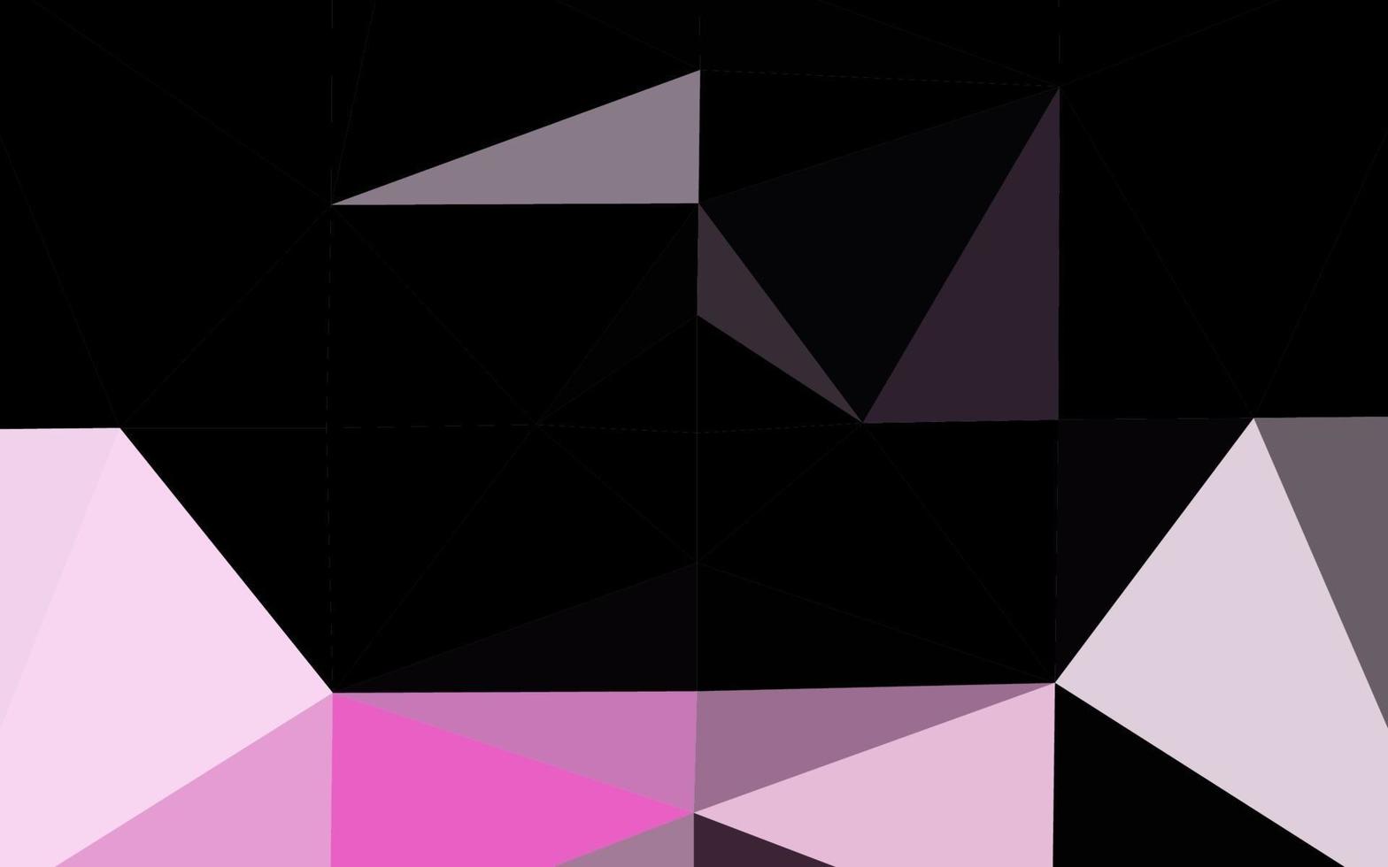 Light Pink vector low poly layout.