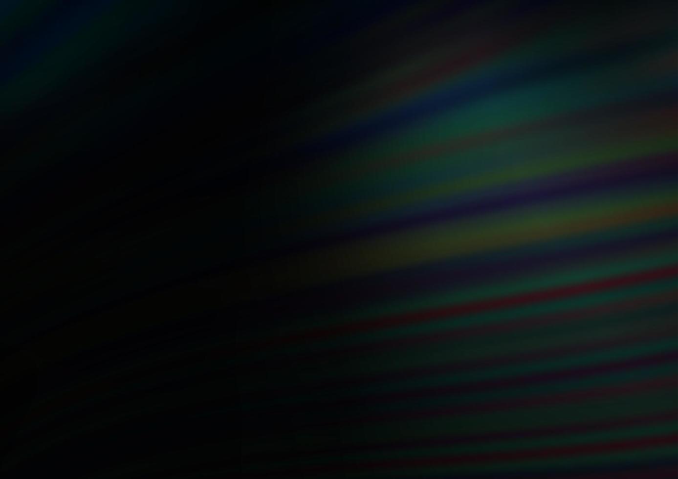Dark Black vector pattern with lamp shapes.