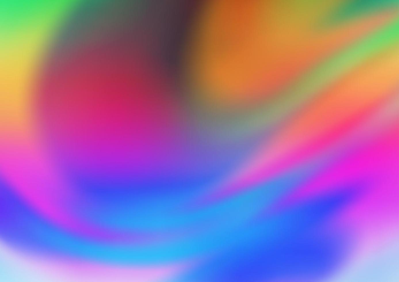 Light Multicolor, Rainbow vector abstract blurred pattern.