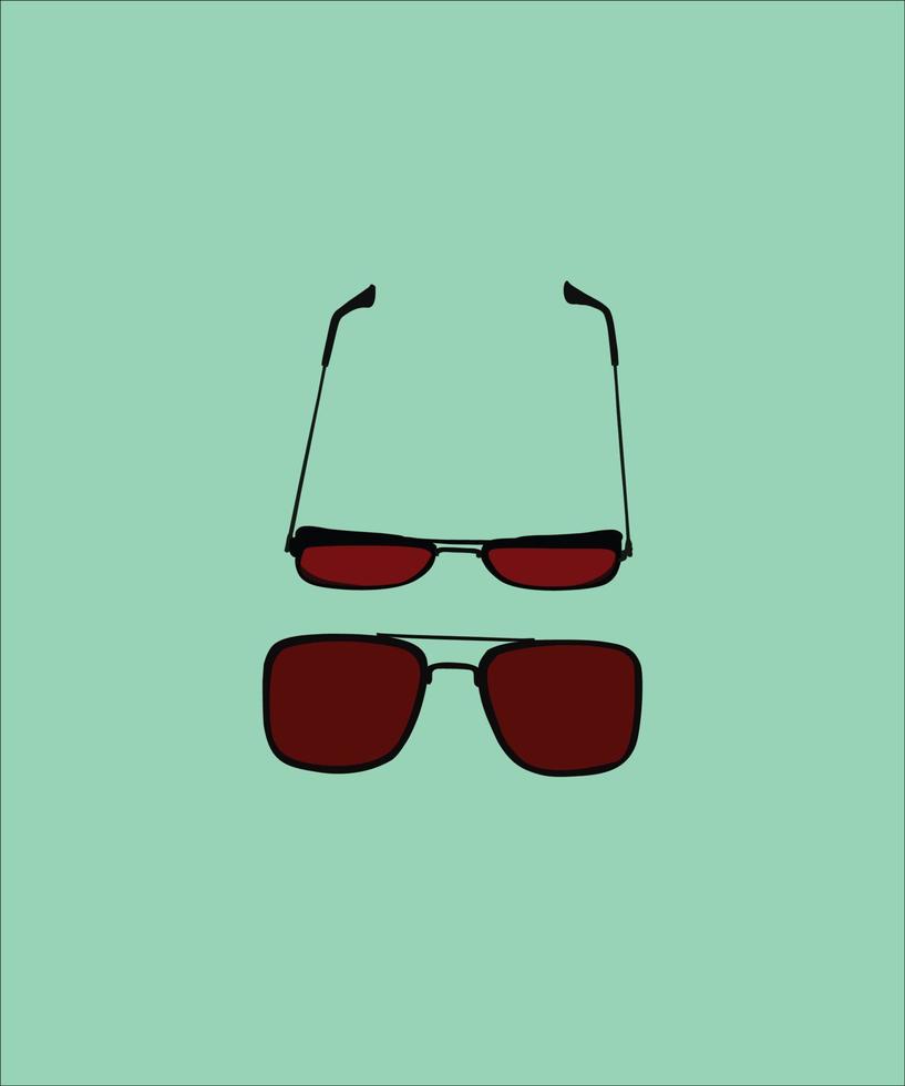 Sun glasses vector