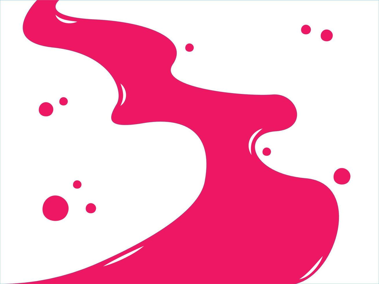 abstract liquid wave, liquid background, pink liquid design, melt background vector