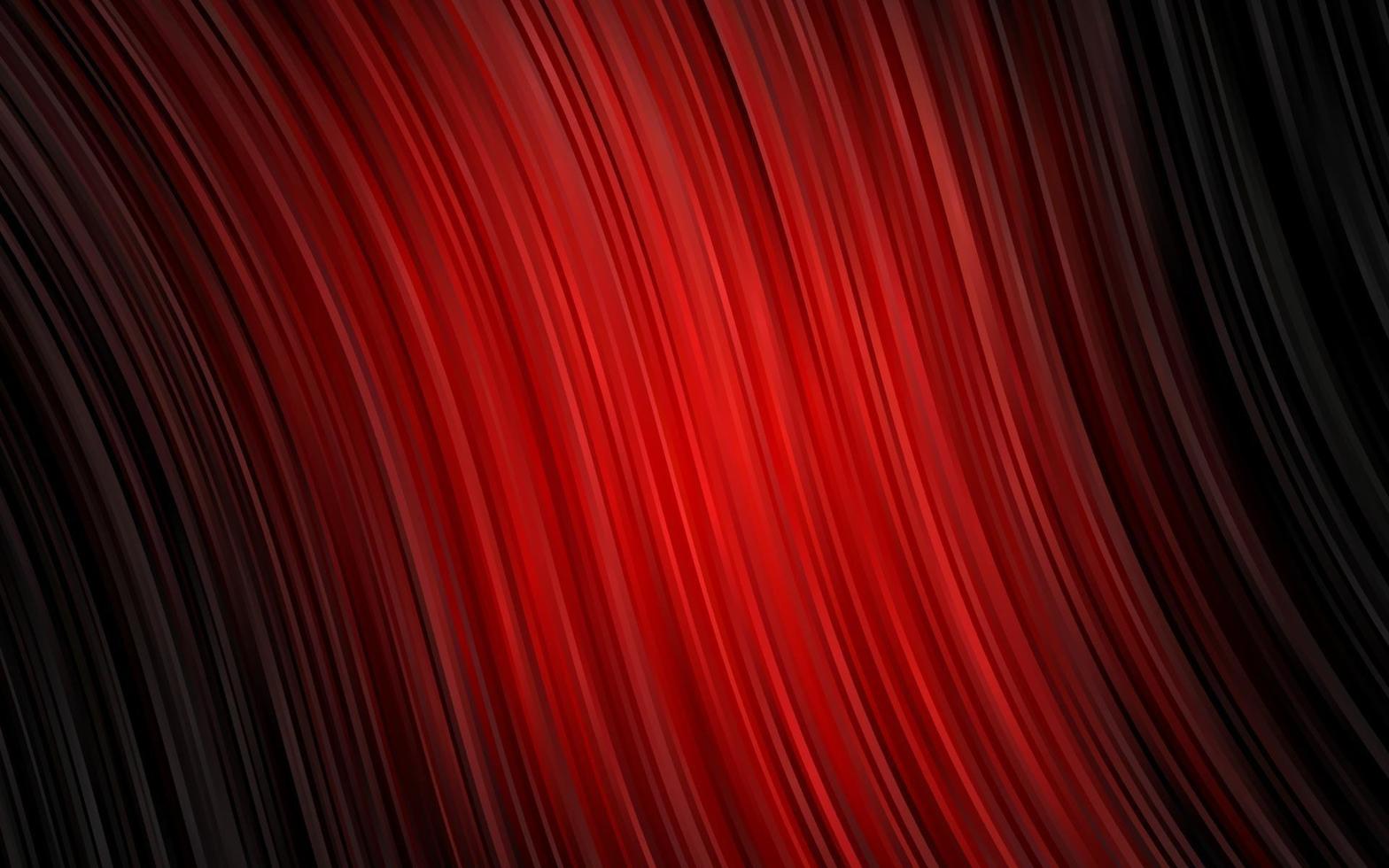 Dark Red vector template with bent lines.
