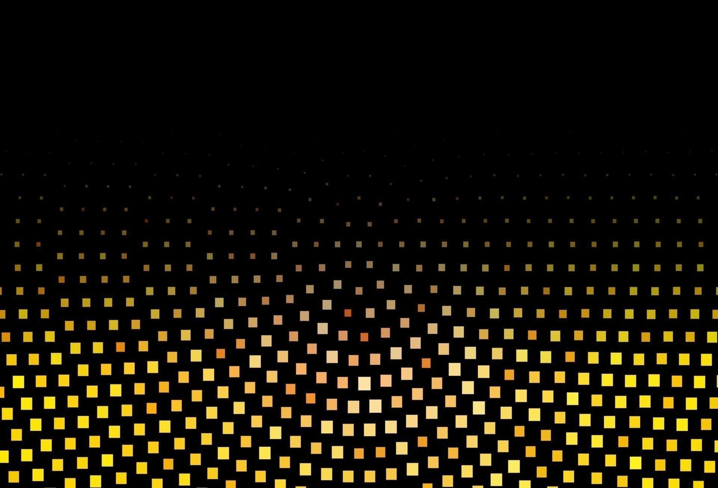 Dark Yellow, Orange vector cover in polygonal style.