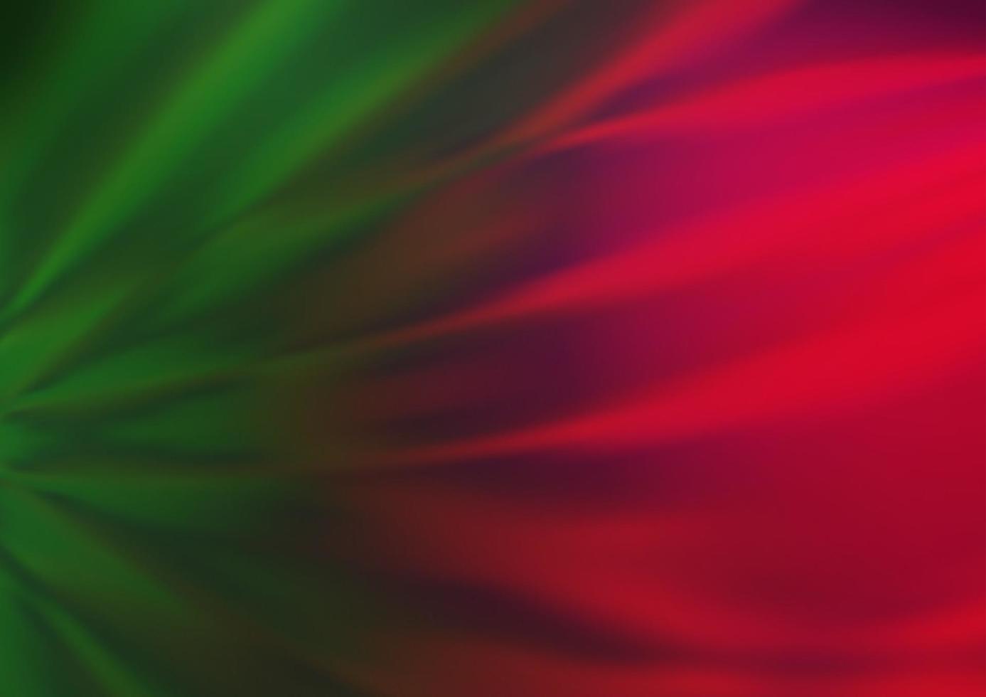 Light Green, Red vector blurred and colored template.