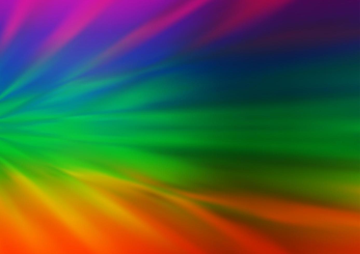 Dark Multicolor, Rainbow vector blurred bright template.