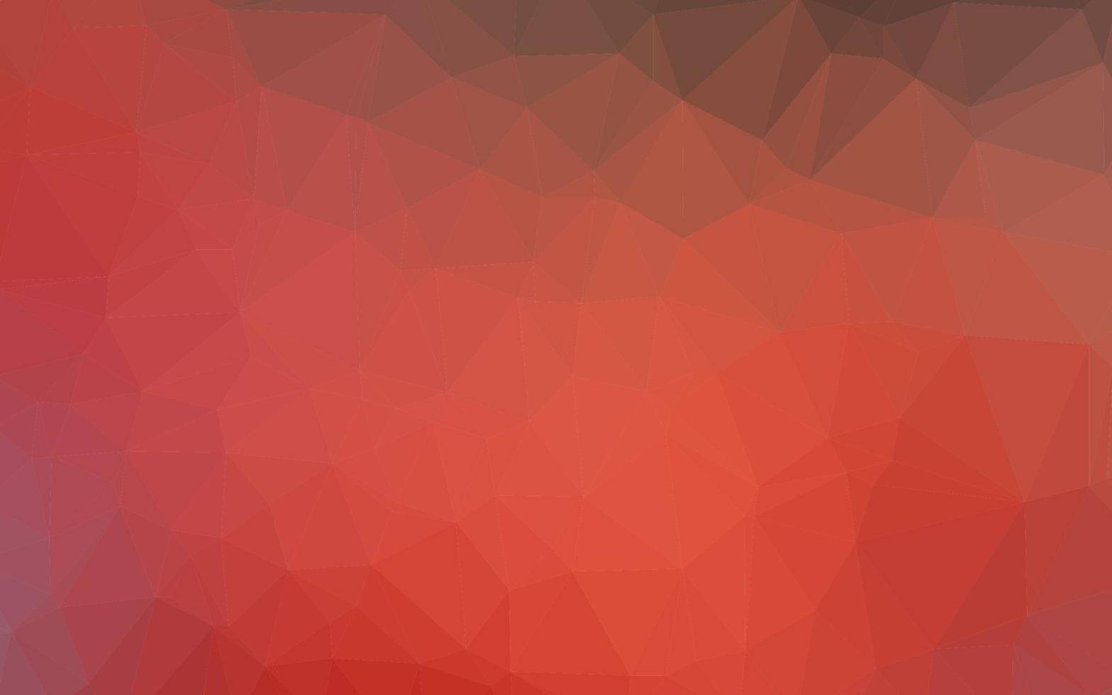 Light Red vector polygonal template.