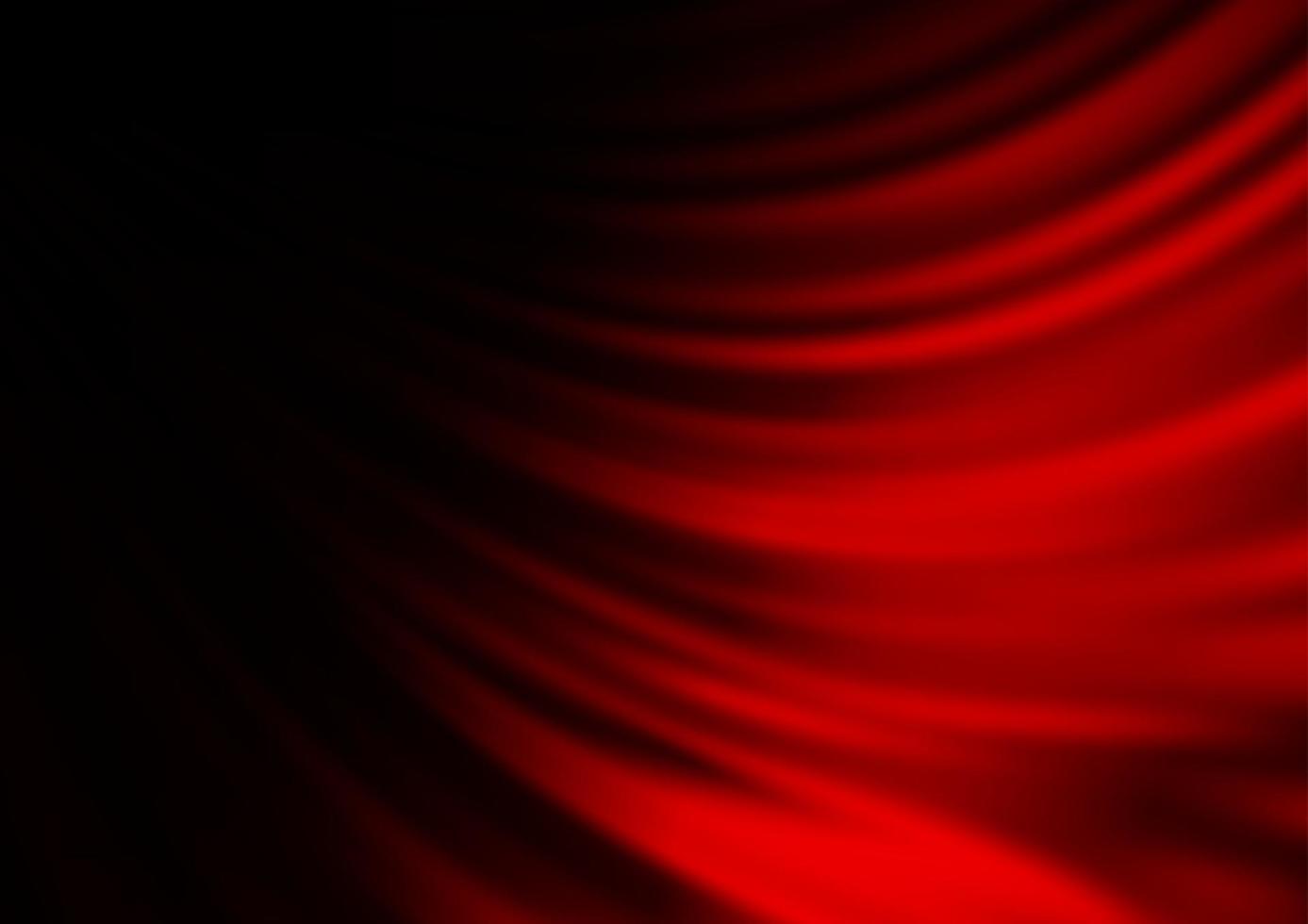 Dark Red vector template with bent lines.