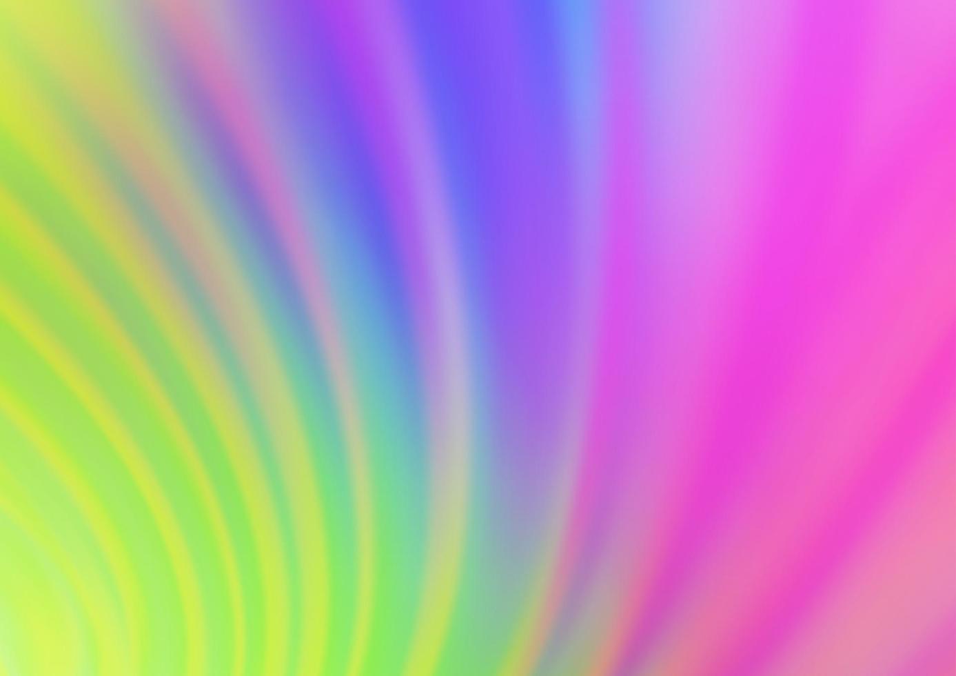 Light Multicolor, Rainbow vector blurred shine abstract background.