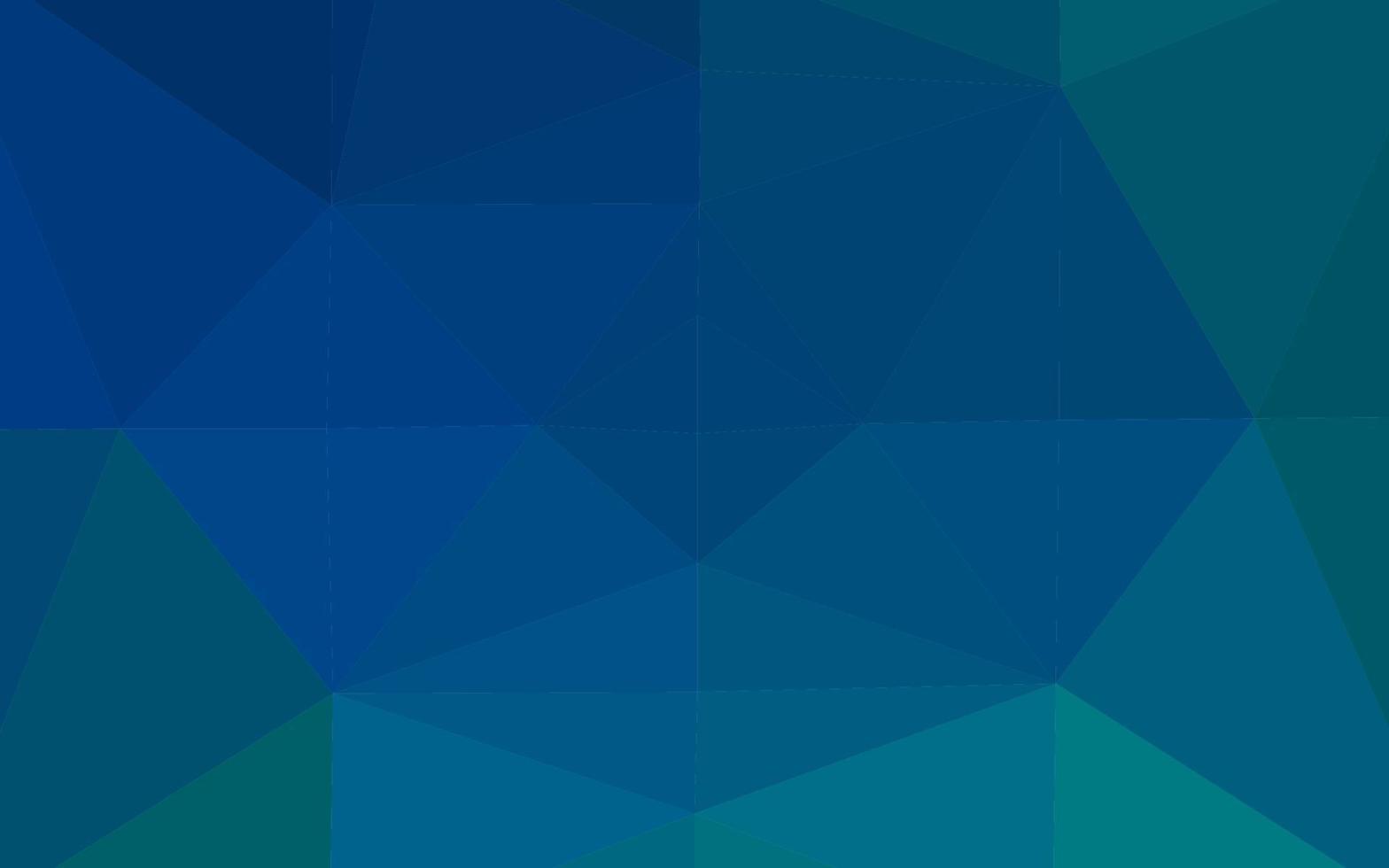 Light BLUE vector abstract polygonal cover.