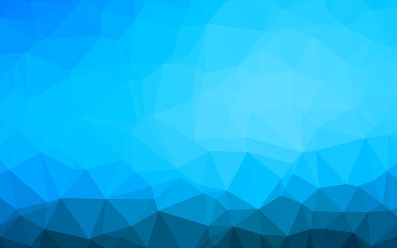 Light BLUE vector polygon abstract background.