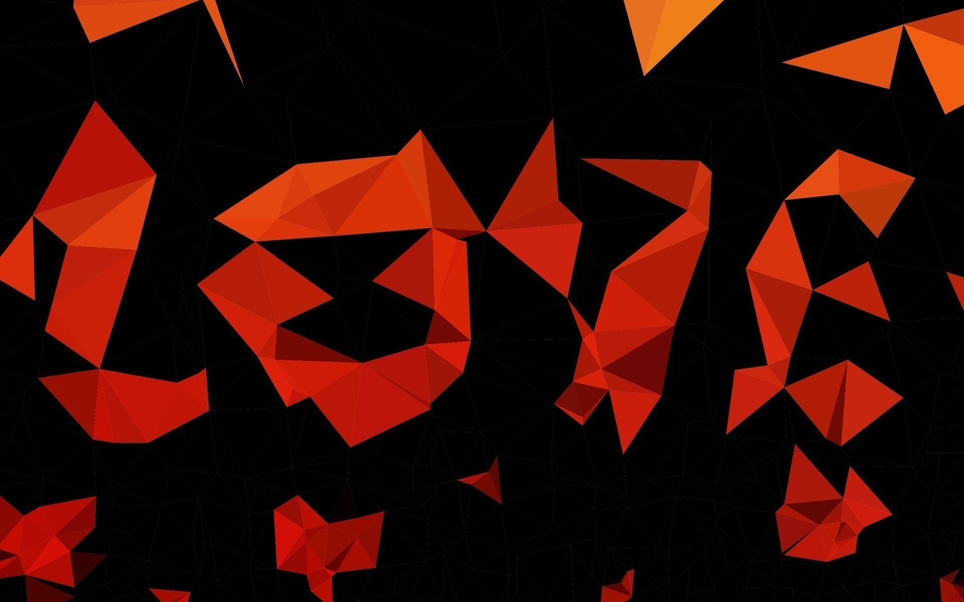 Dark Red vector abstract polygonal texture. 6401948 Vector Art at Vecteezy