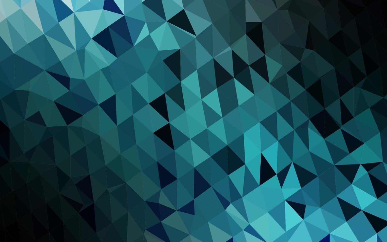 Light BLUE vector blurry triangle template.