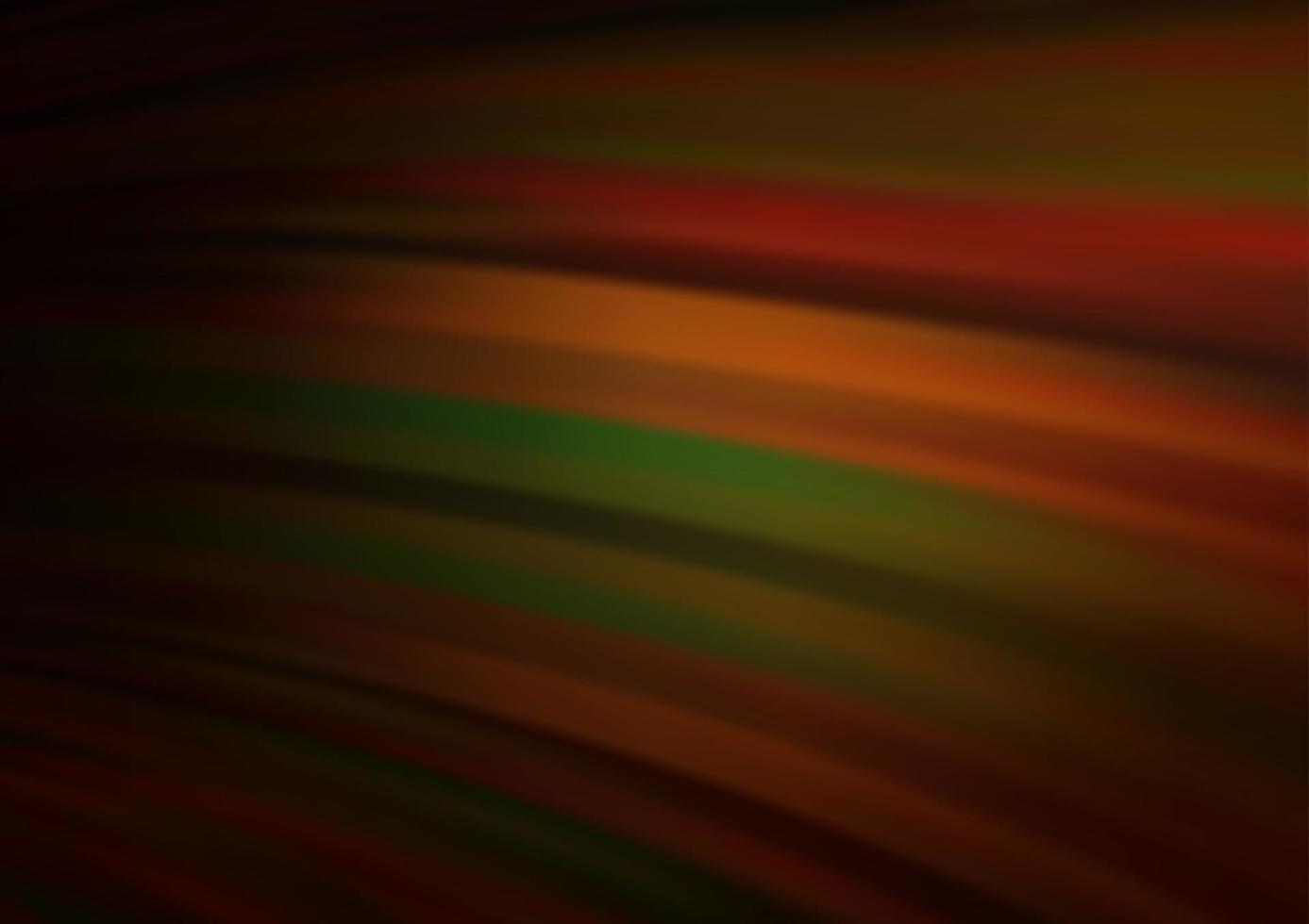 Dark Orange vector pattern with lamp shapes.