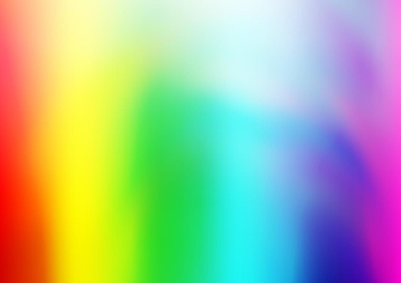 Light Multicolor, Rainbow vector abstract blurred template.