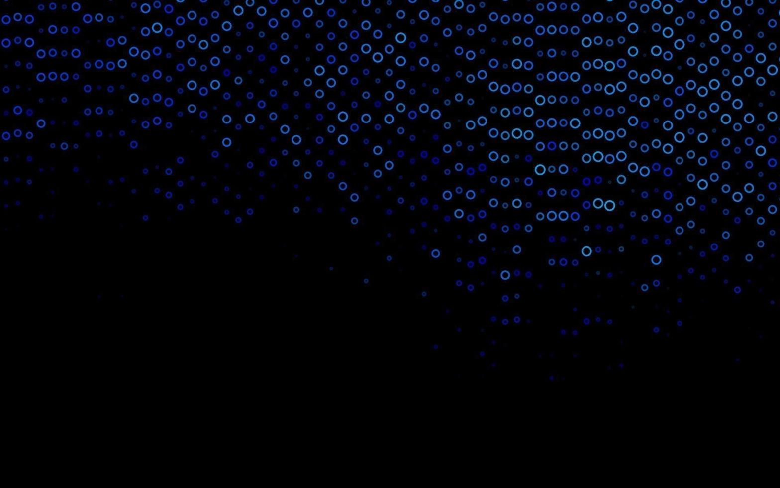 Light BLUE vector background with bubbles.