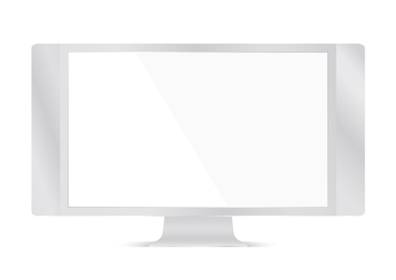 vector de pantalla de computadora