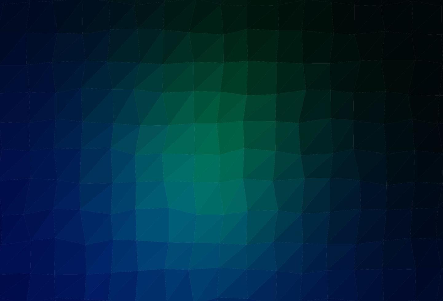 Dark Blue, Green vector blurry triangle pattern.