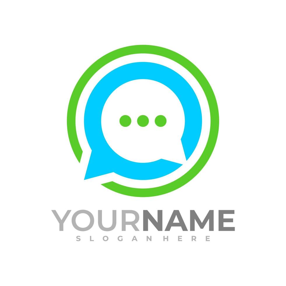 Talk logo vector template, Creative Consult logo design concepts