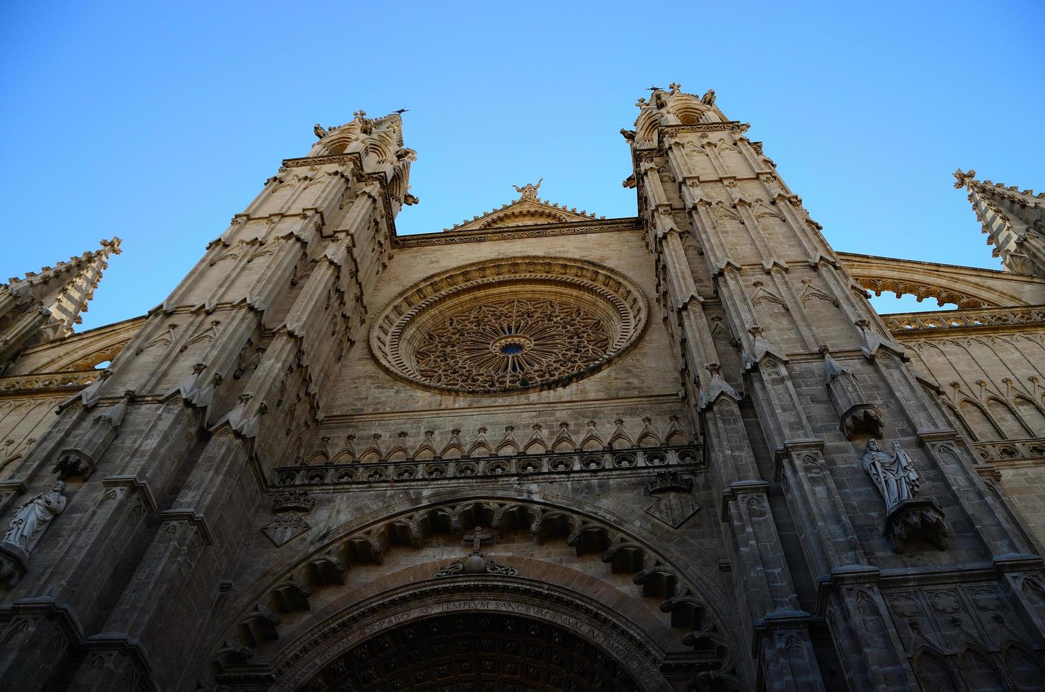 enorme catedral en mallorca foto