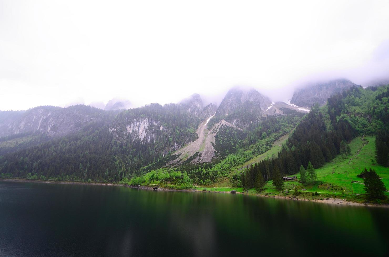 lake and mountain photo