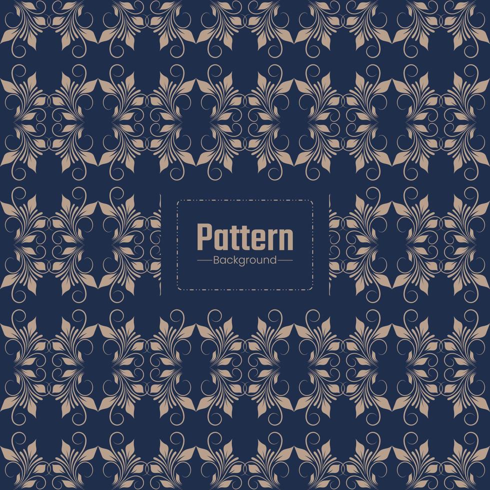 Color floral elements geometric pattern background vector graphics design.