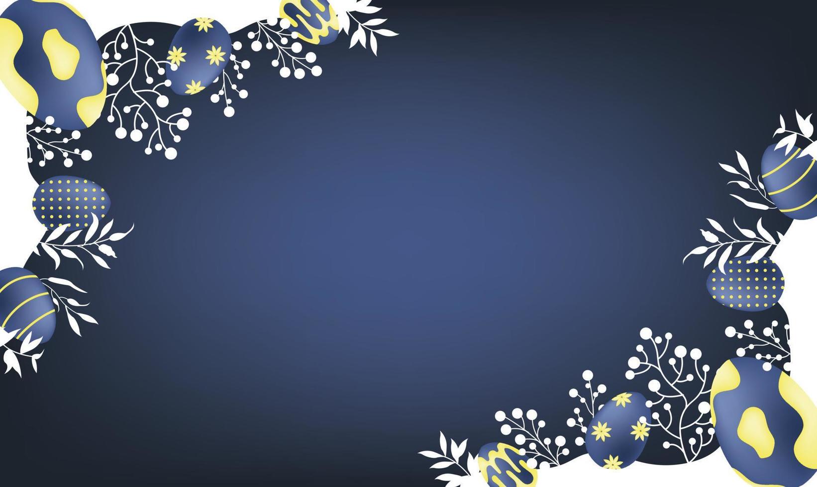 happy easter day egg wallpaper background vector holiday event drawing cartoon logo flat template