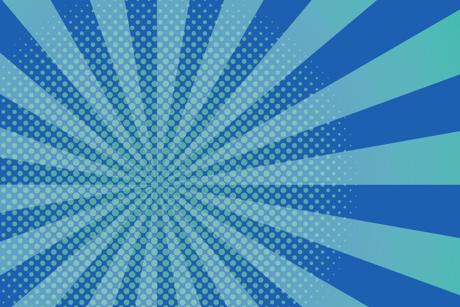 Flat comic style background with halftone vector