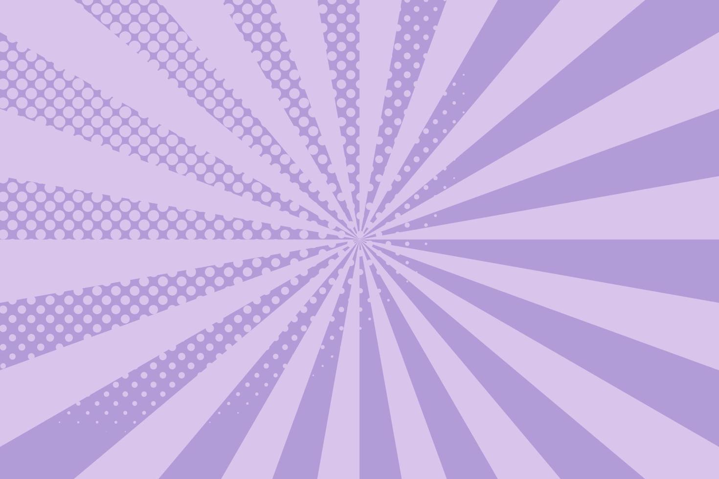 Flat comic style background with halftone vector