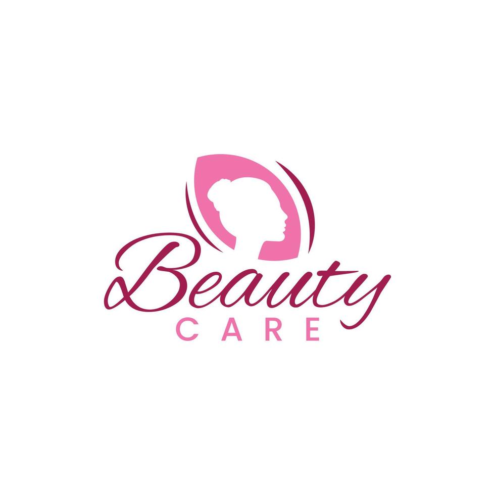 Beauty Care Logo free vector