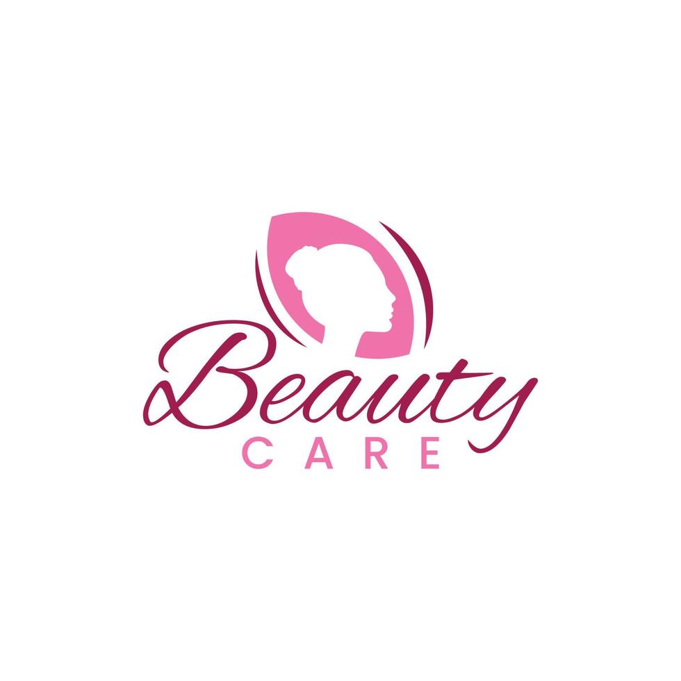 logo de cuidado de belleza gratis vector