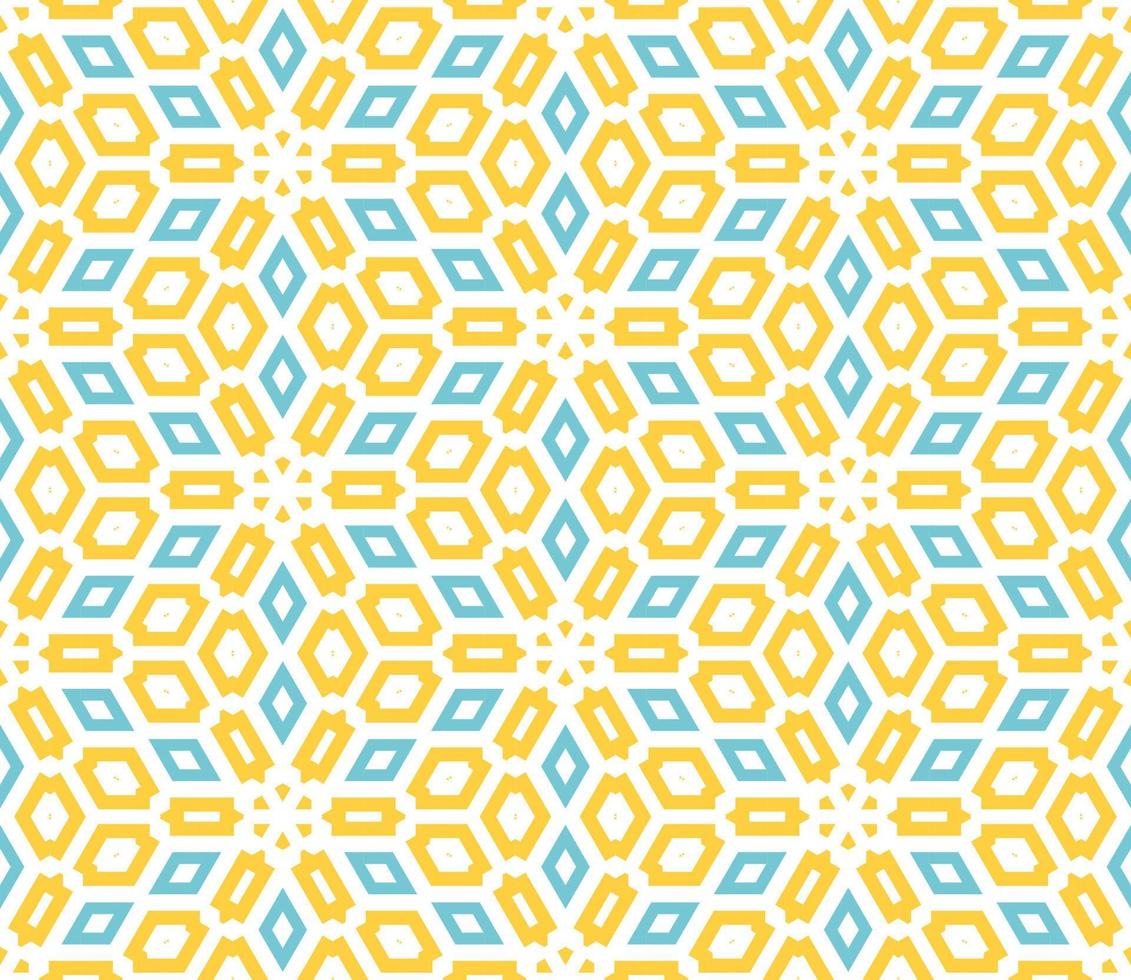 Abstract fantasy thin line hexagon, triangle geometric seamless pattern. Creative mosaic, tile background. vector