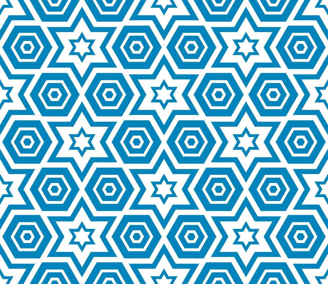 Abstract fantasy thin line hexagon, triangle geometric seamless pattern. Creative mosaic, tile background. vector