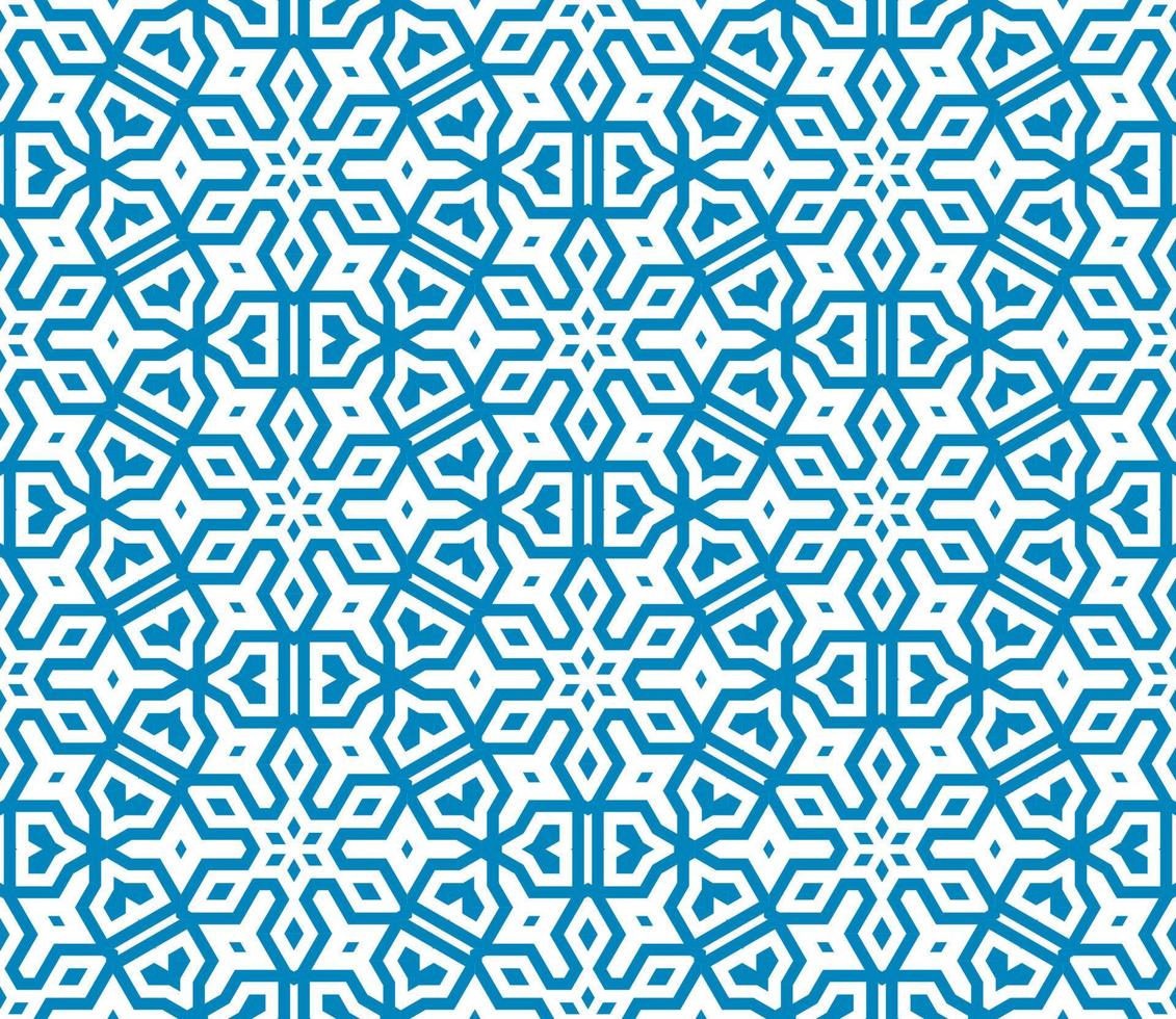 Abstract fantasy thin line hexagon, triangle geometric seamless pattern. Creative mosaic, tile background. vector