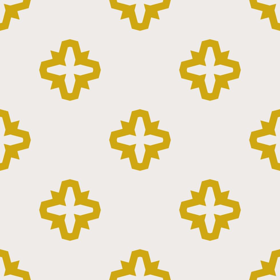 Abstract fantasy damask geometric seamless pattern. Creative mosaic, tile background. vector