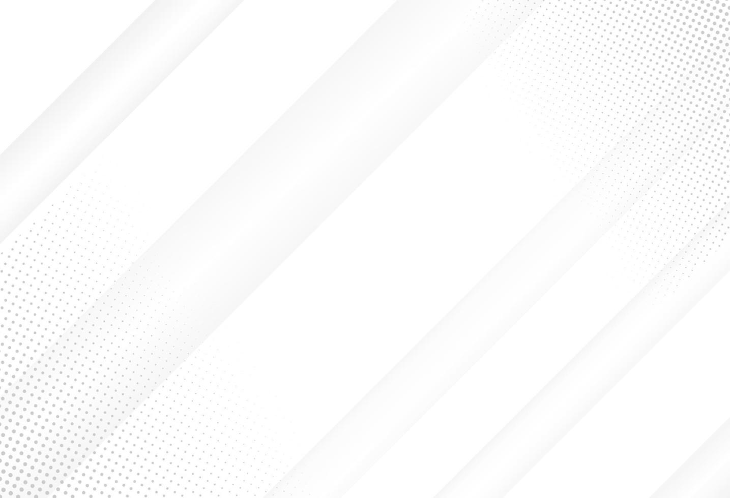 Abstract geometric white and gray gradient background. Modern and